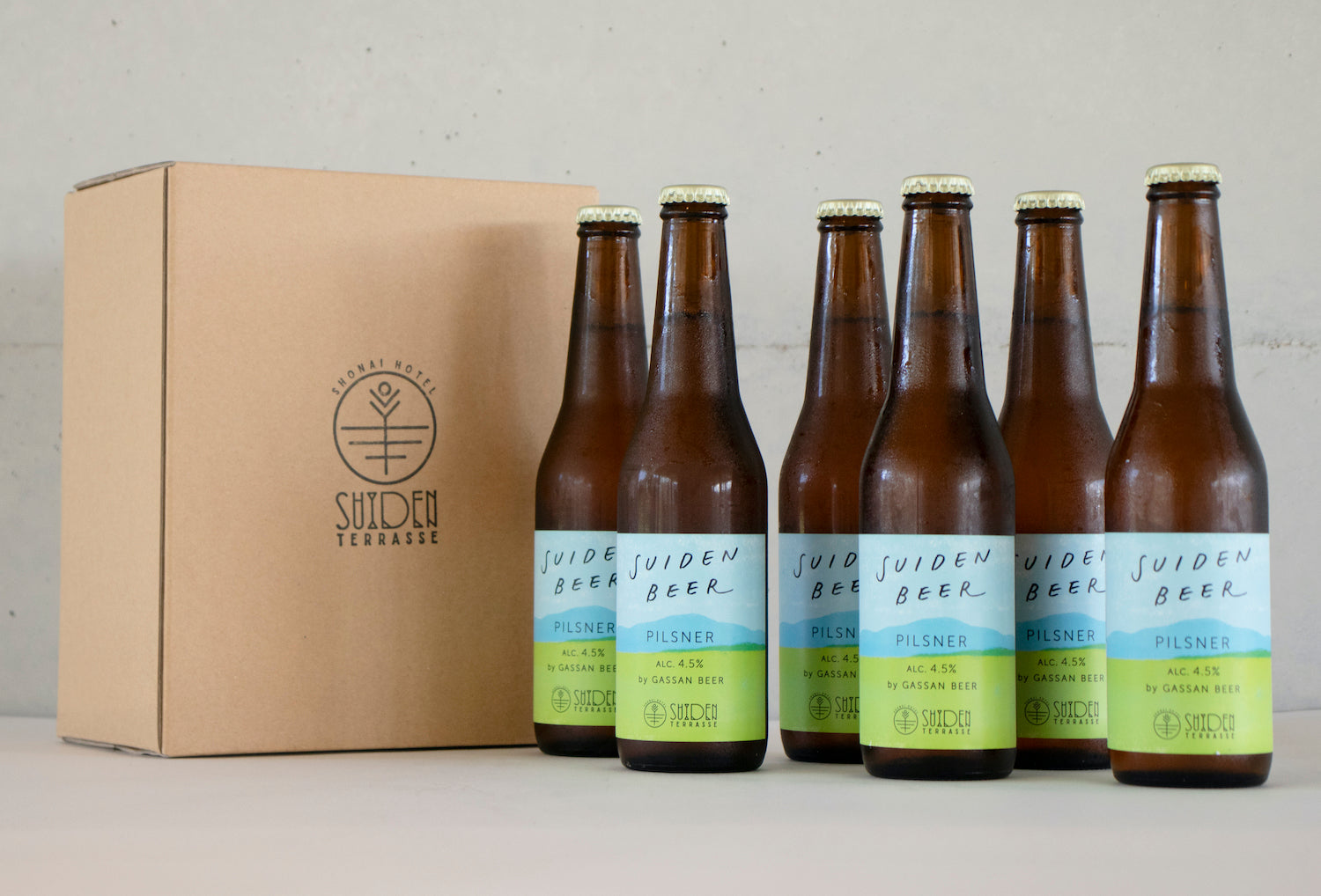 SUIDEN BEER6本セット（カートン入り）［Hotel Original］